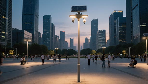 commercial solar street lights